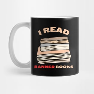 I Read Banned Books Mug